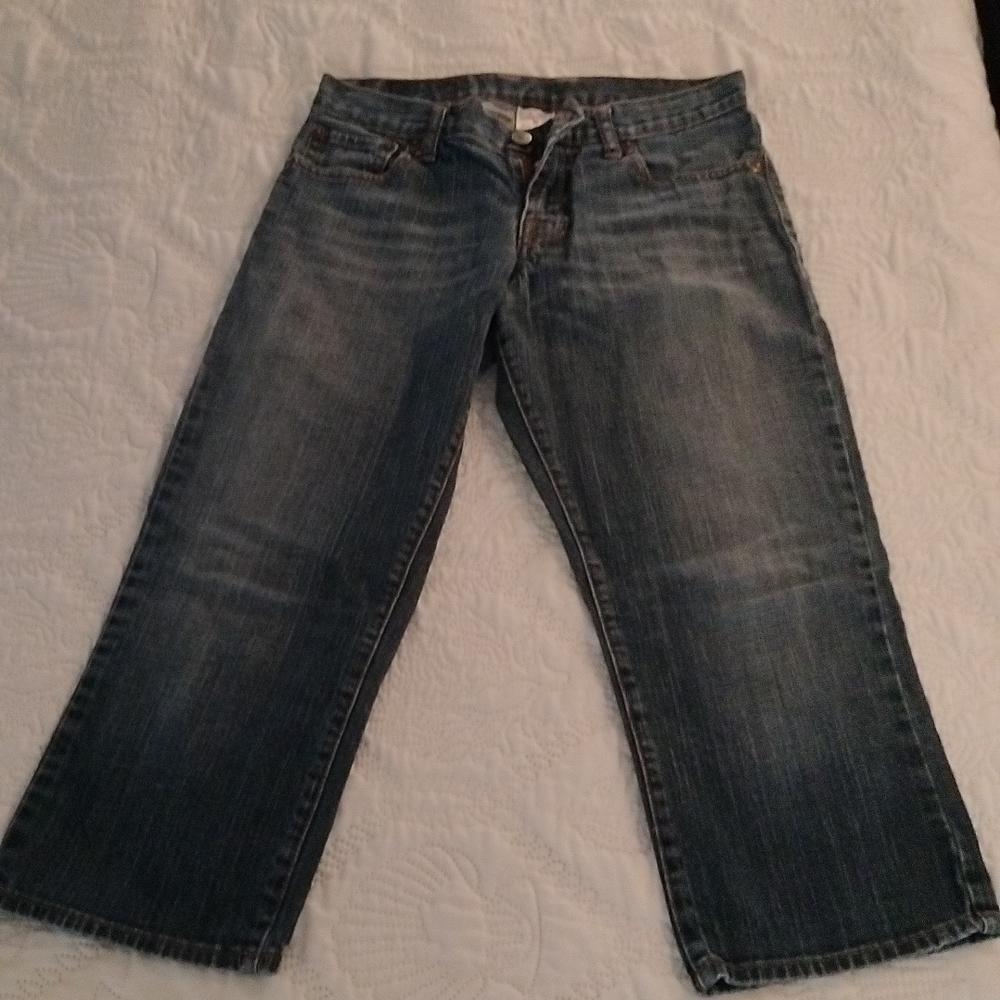 ⚜️ ☘️ Lucky Brand Cropped Dungarees by Gene Montesano